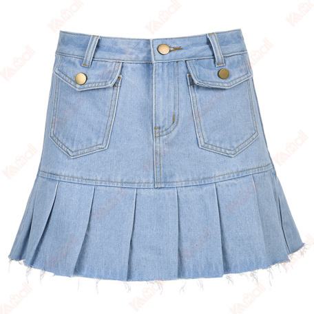 blue ladies academy style skirts